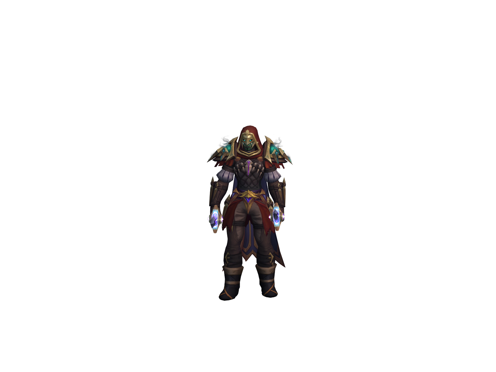 Erubus 3D character render