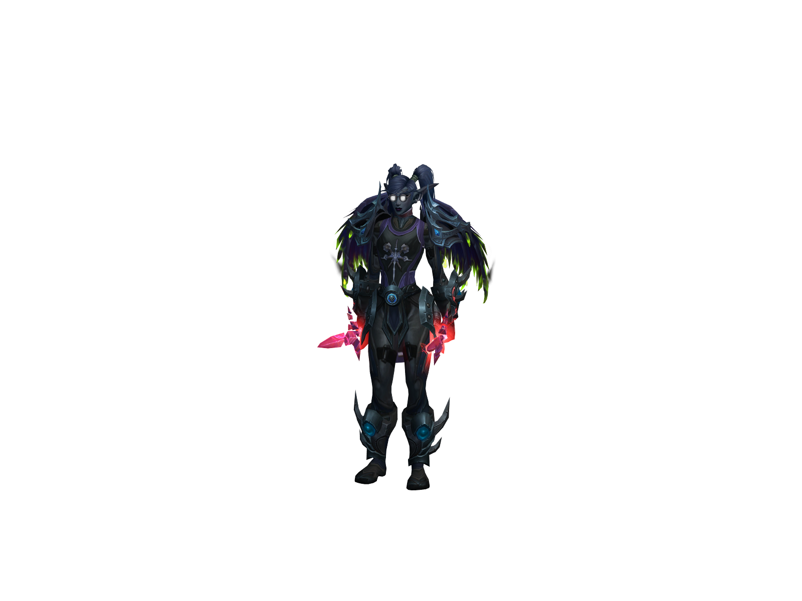 Skripted 3D character render