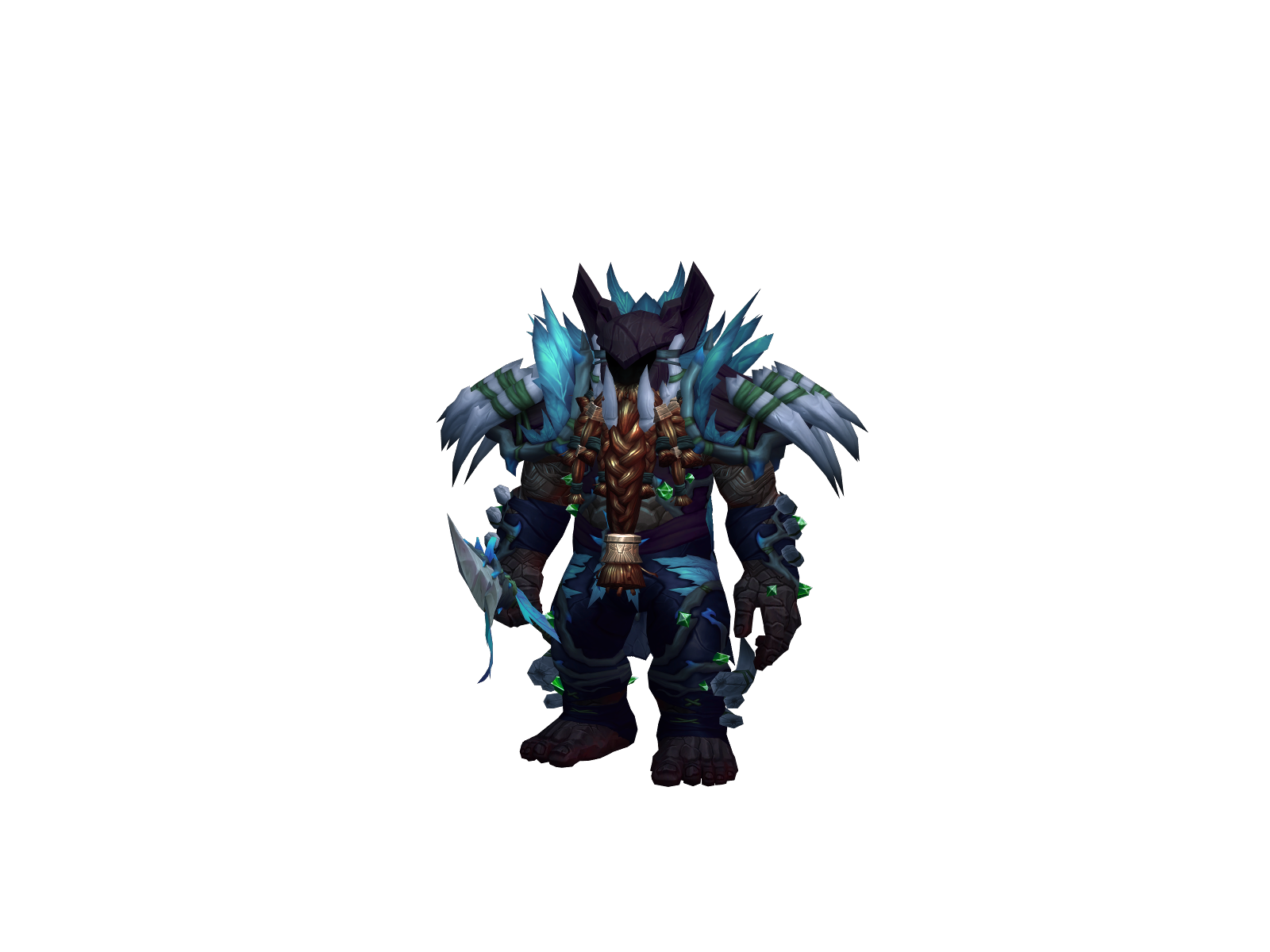 Chanchito 3D character render