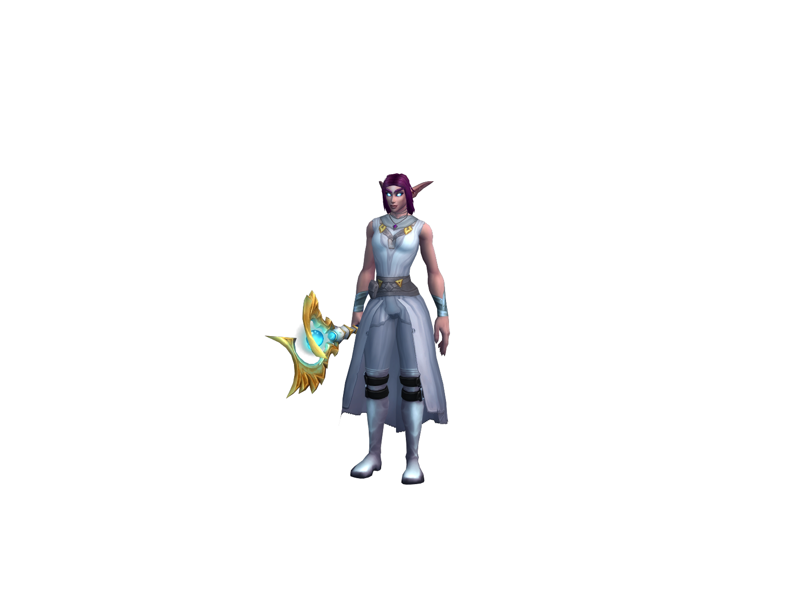 Orchidmoon 3D character render