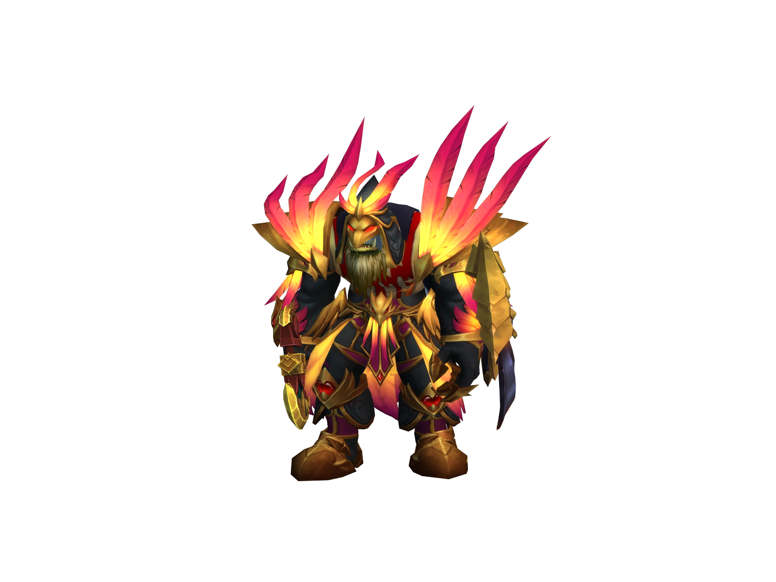 Mysticwave 3D character render