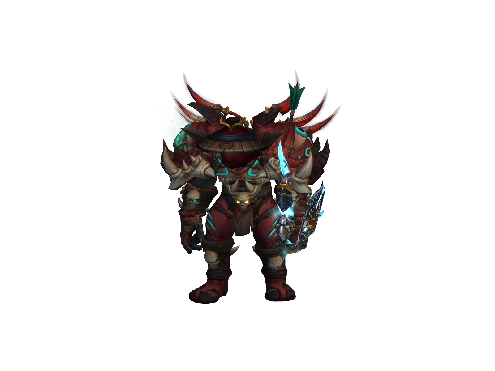 Sorrymanz 3D character render