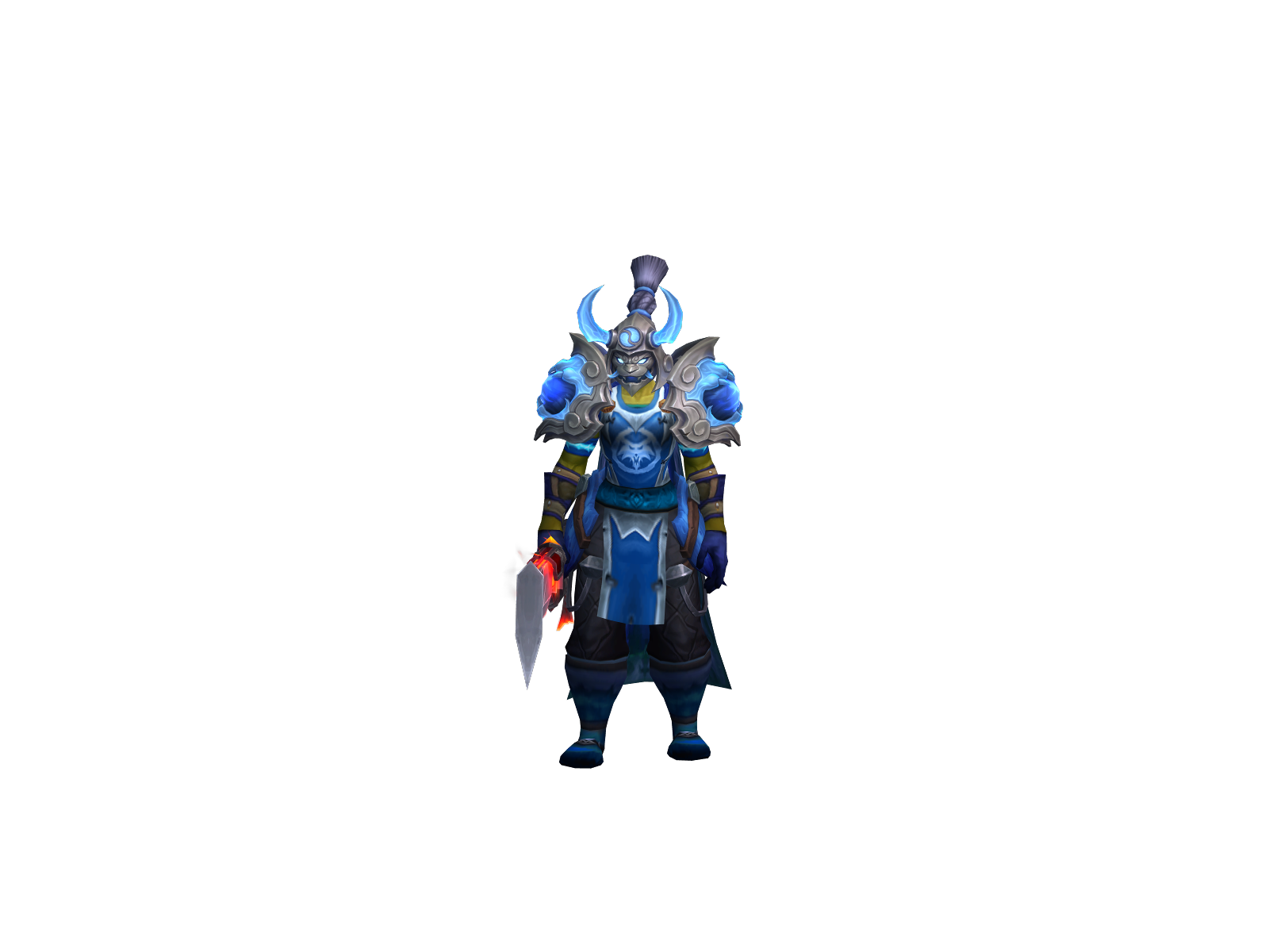 Mästarkattn 3D character render