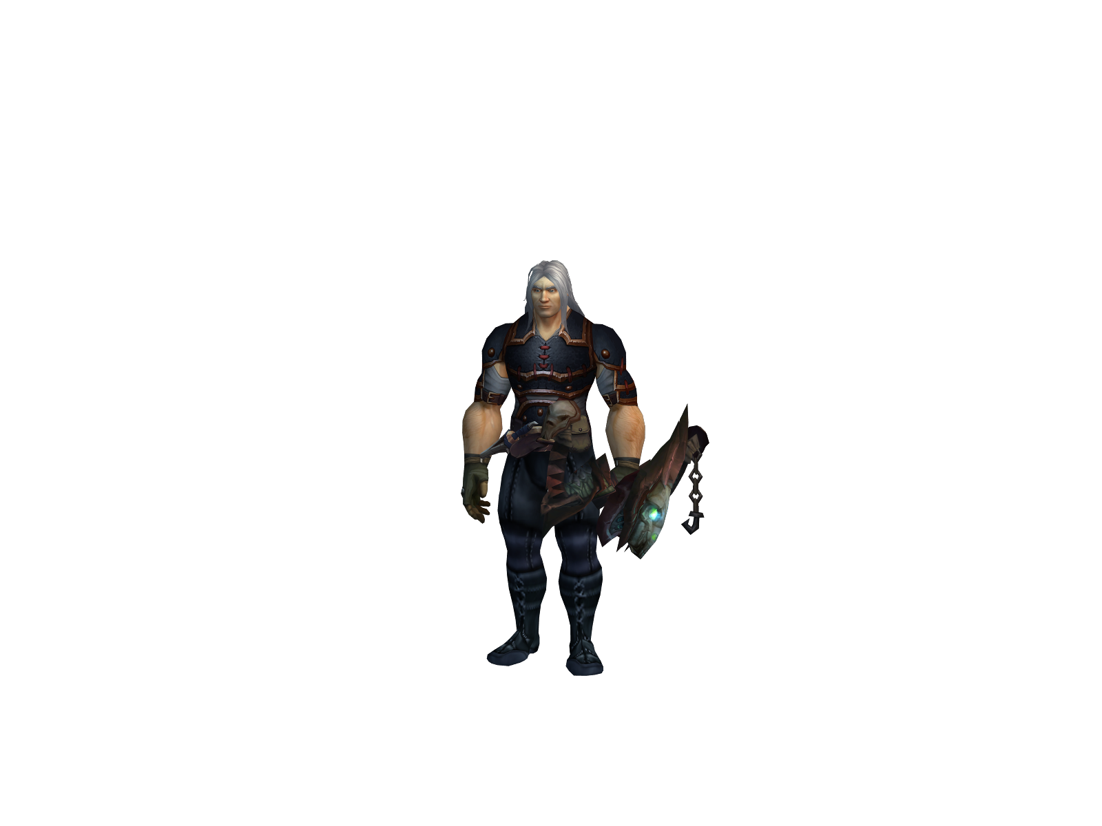 Oldrocker 3D character render