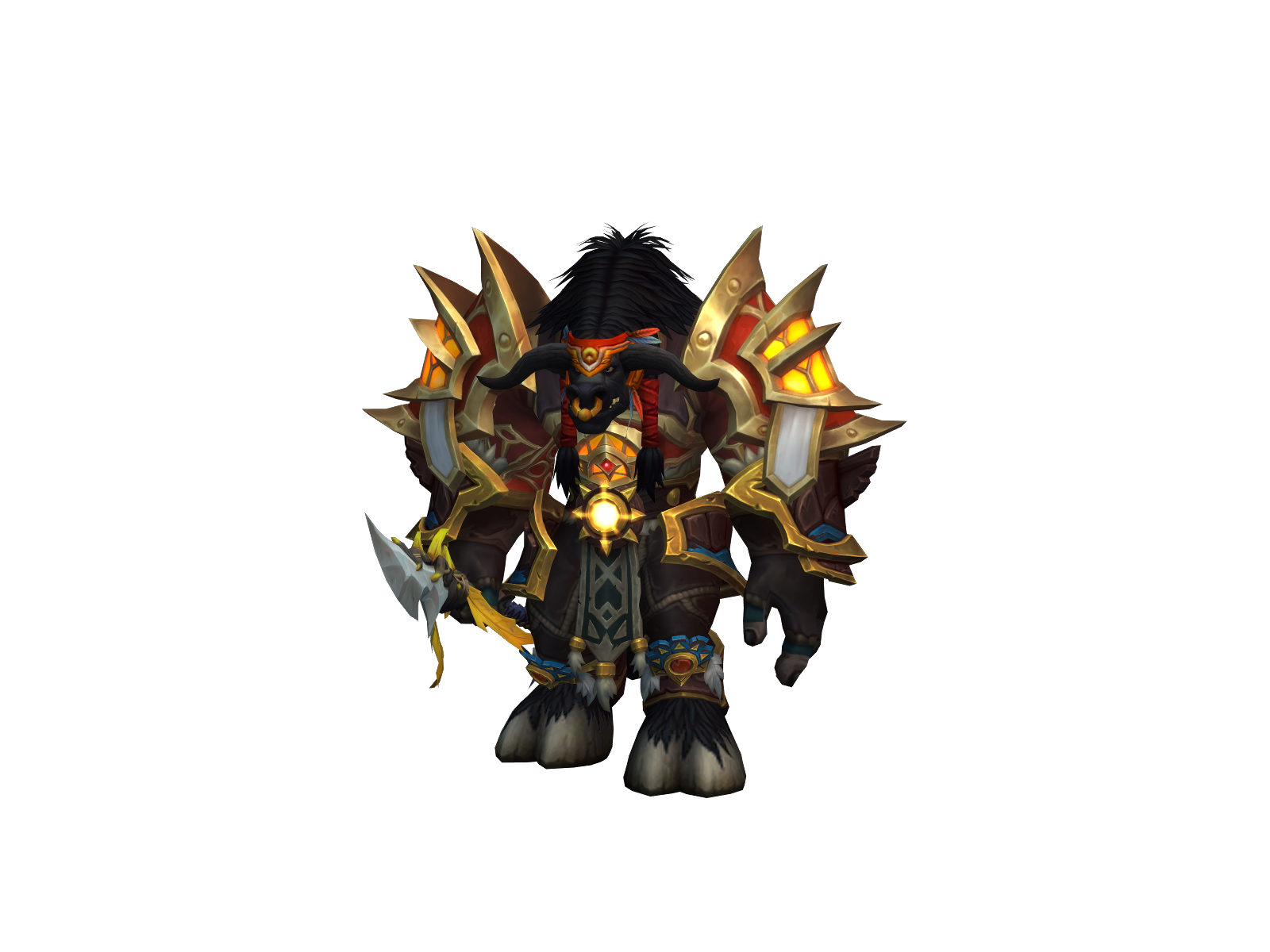 Ahrahkrot 3D character render