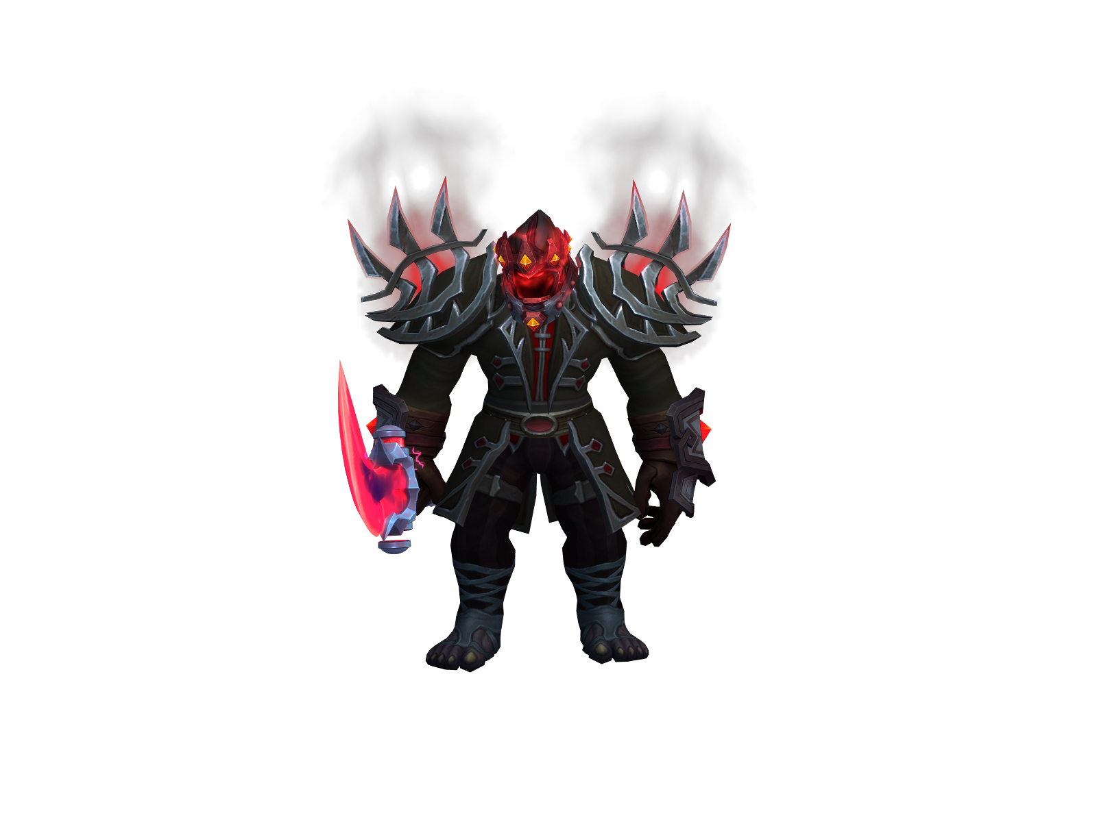 Homodyne 3D character render