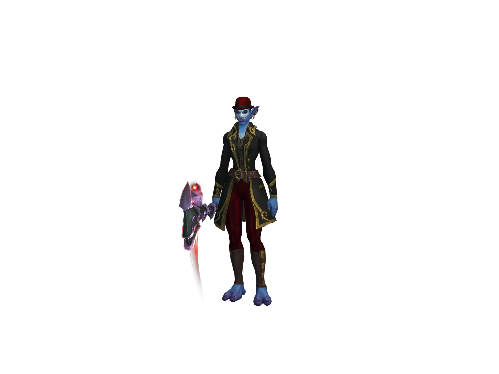 Pachunia 3D character render