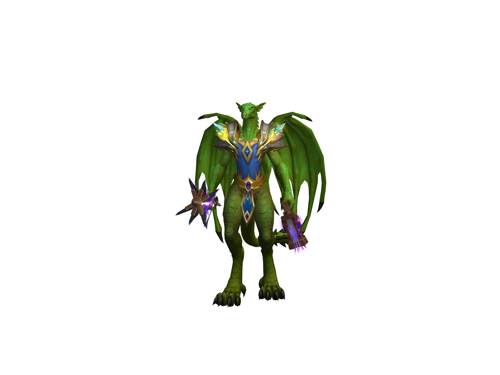 Poulrogers 3D character render