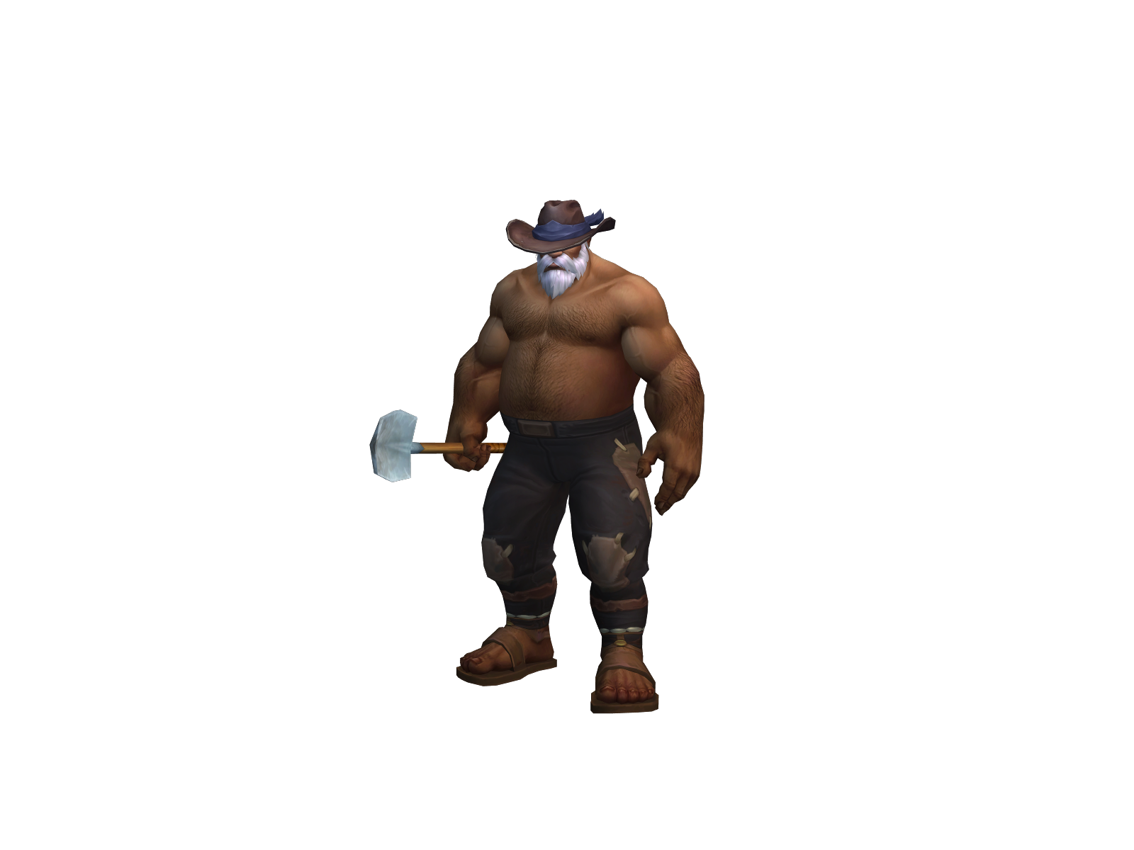 Jiwalau 3D character render