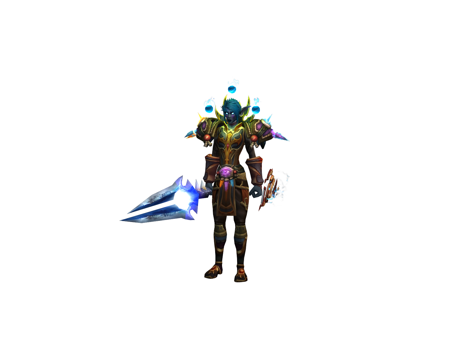 Kâspa 3D character render