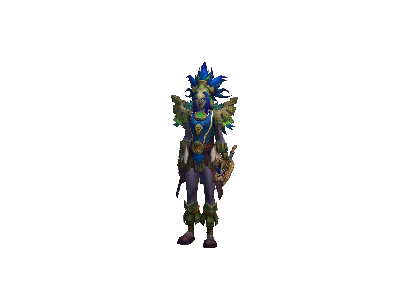 Izoldi character render