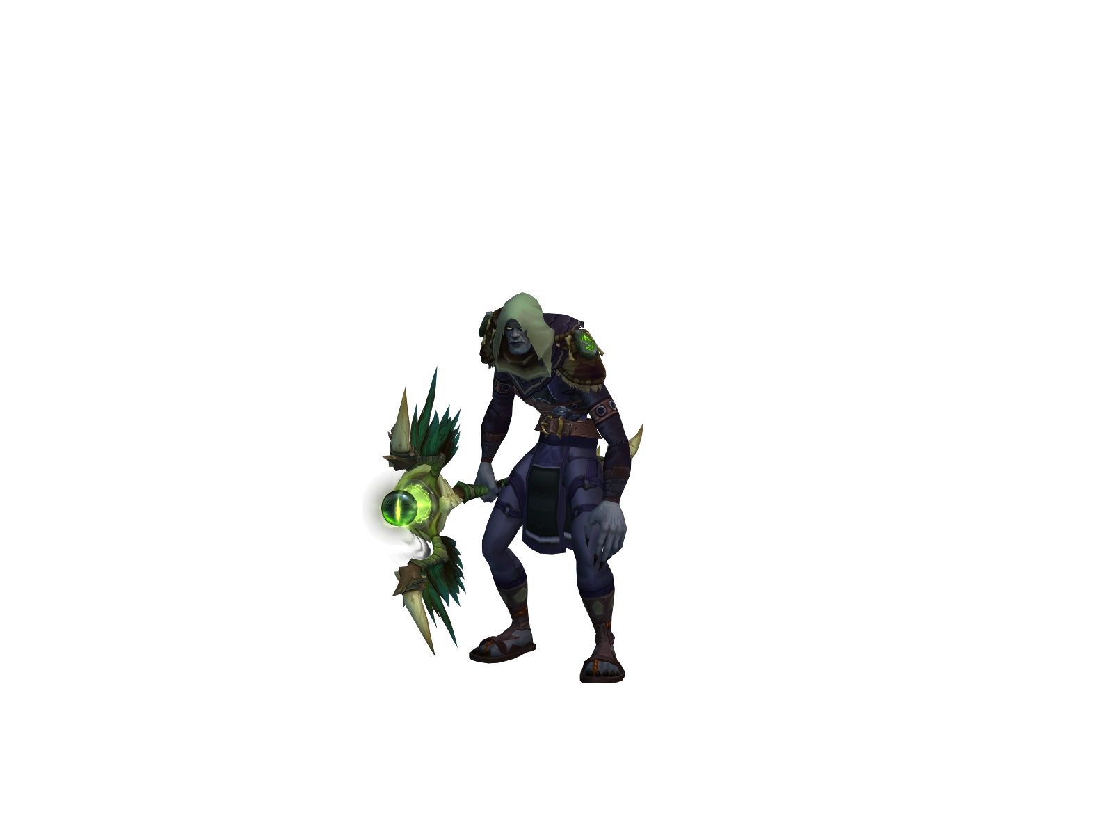 Hunfall 3D character render