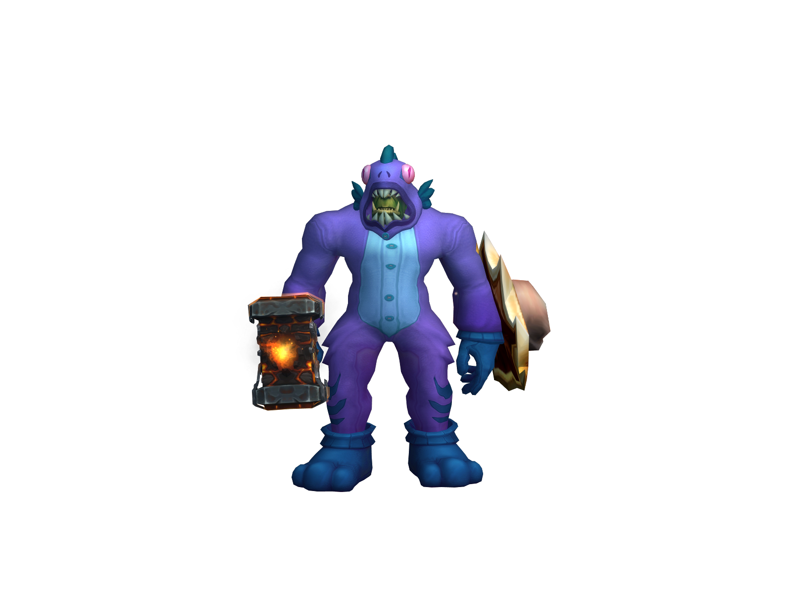 Beñder 3D character render