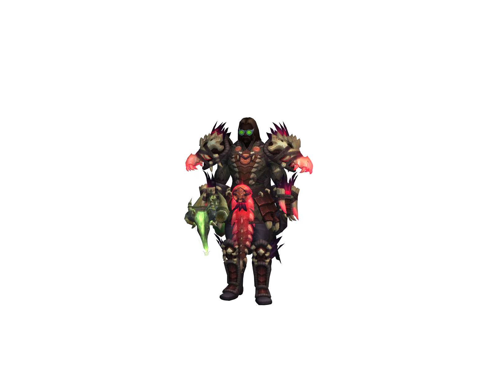 Traplolz 3D character render