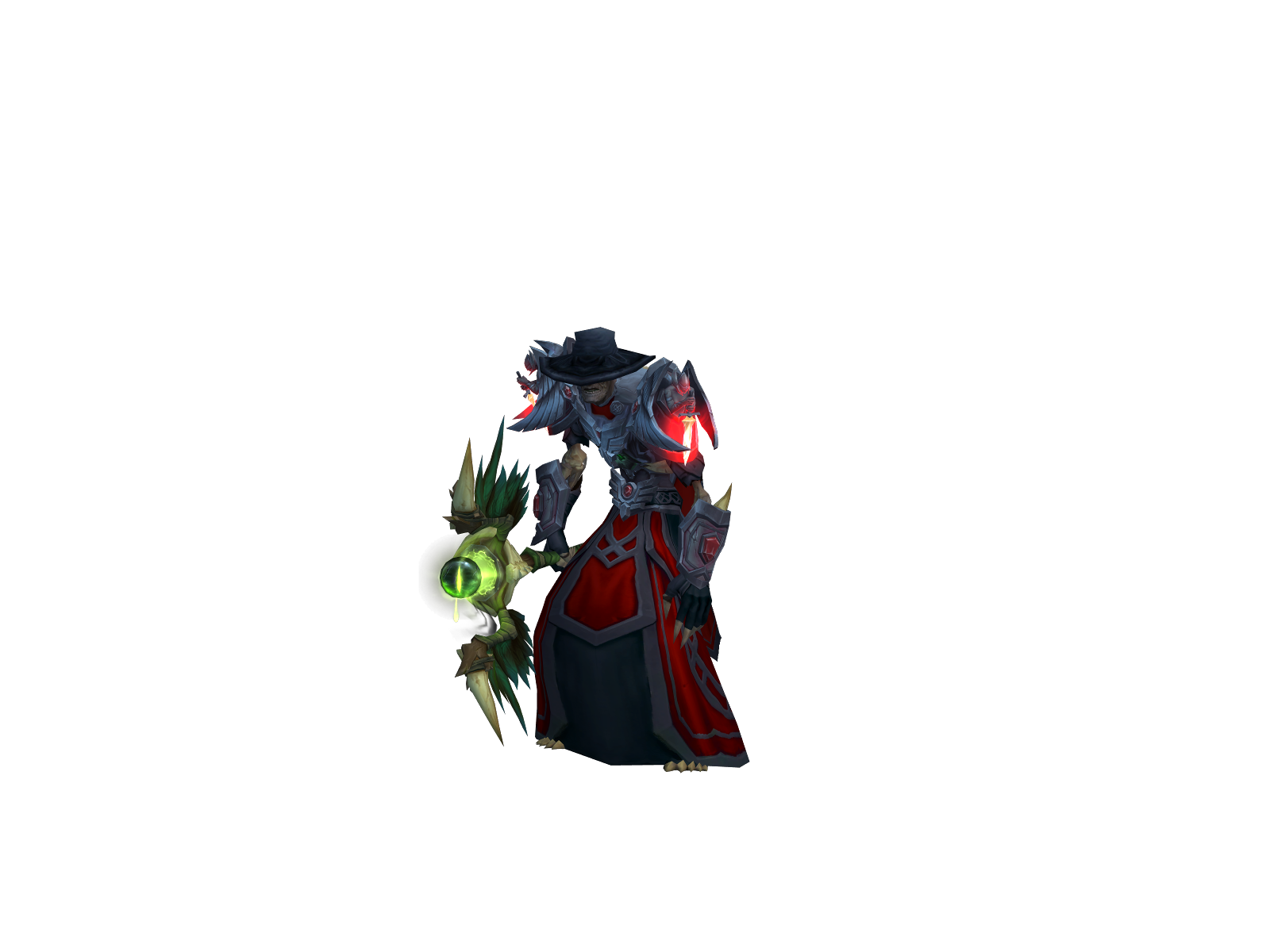 Undeadlol 3D character render