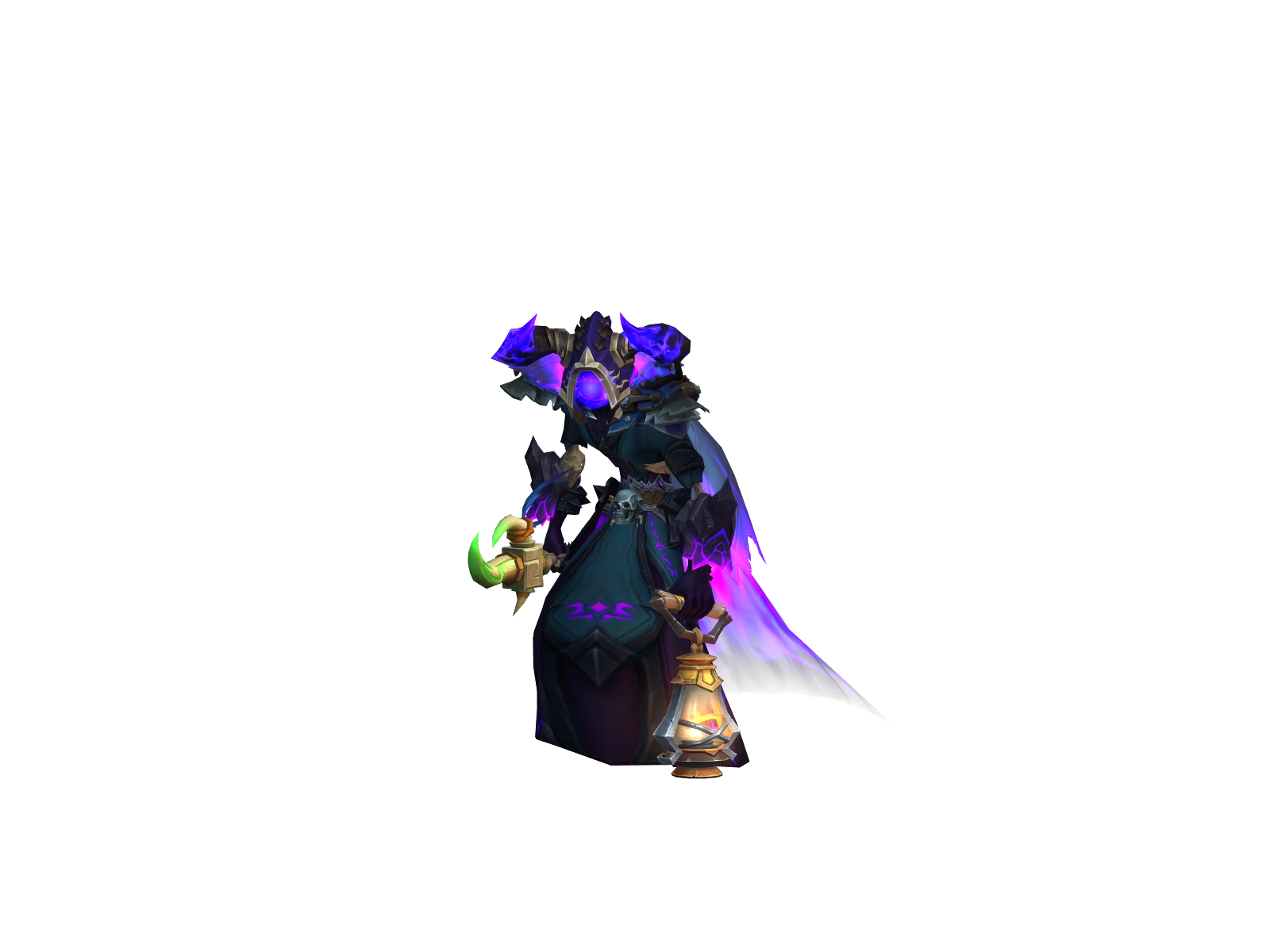 Pwnlock 3D character render