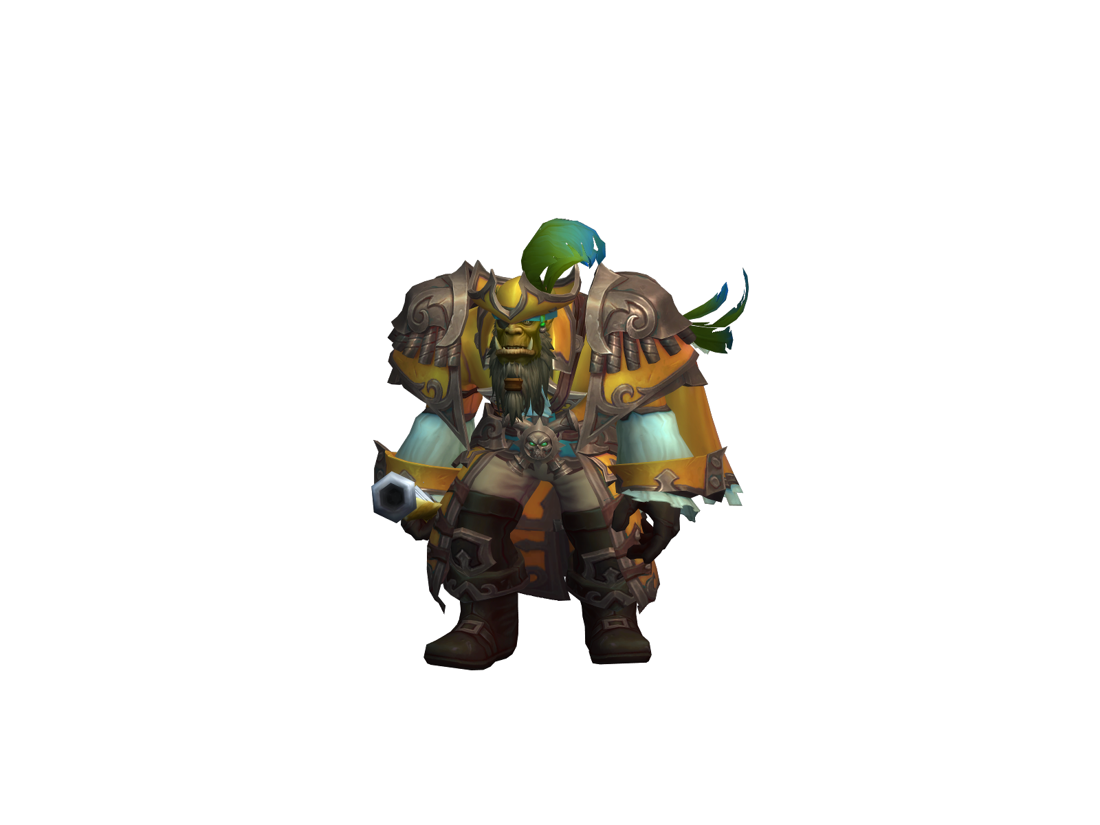 Hazbulla 3D character render