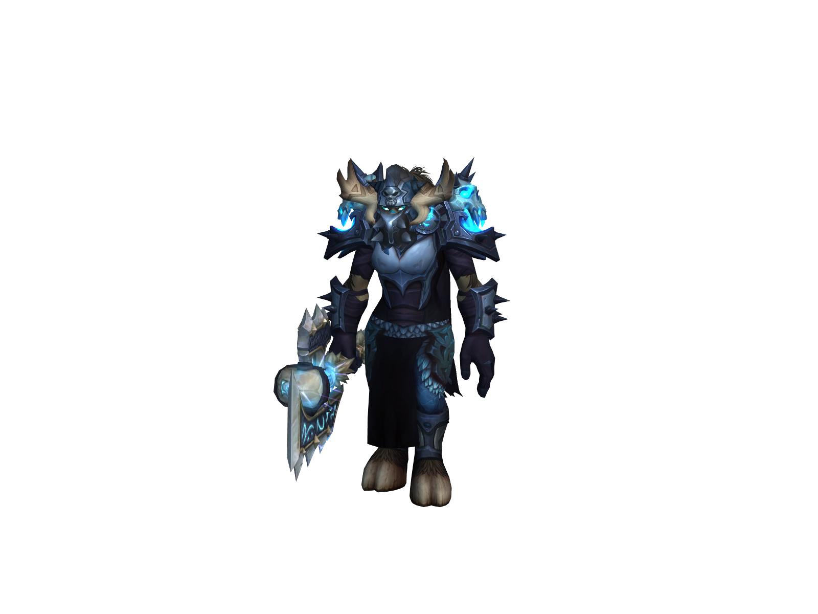 Mandukha 3D character render