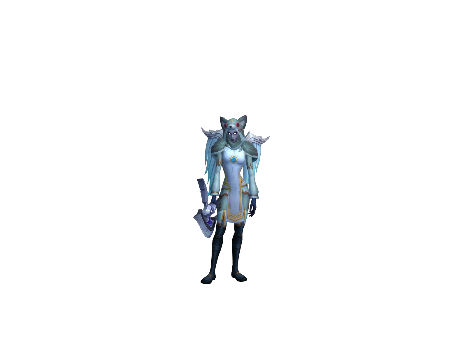 Zielvoid 3D character render