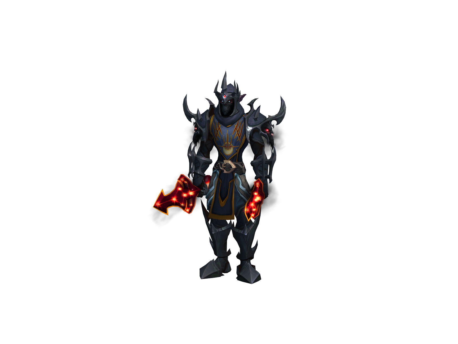 Schackkungen 3D character render