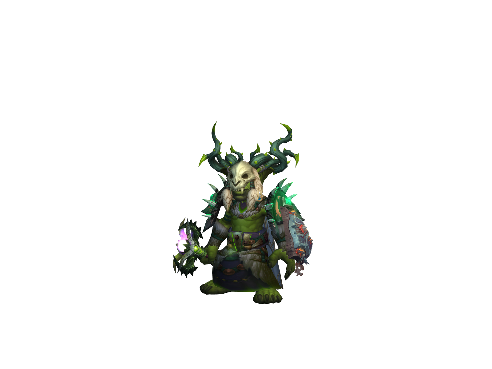 Shamiikaze 3D character render