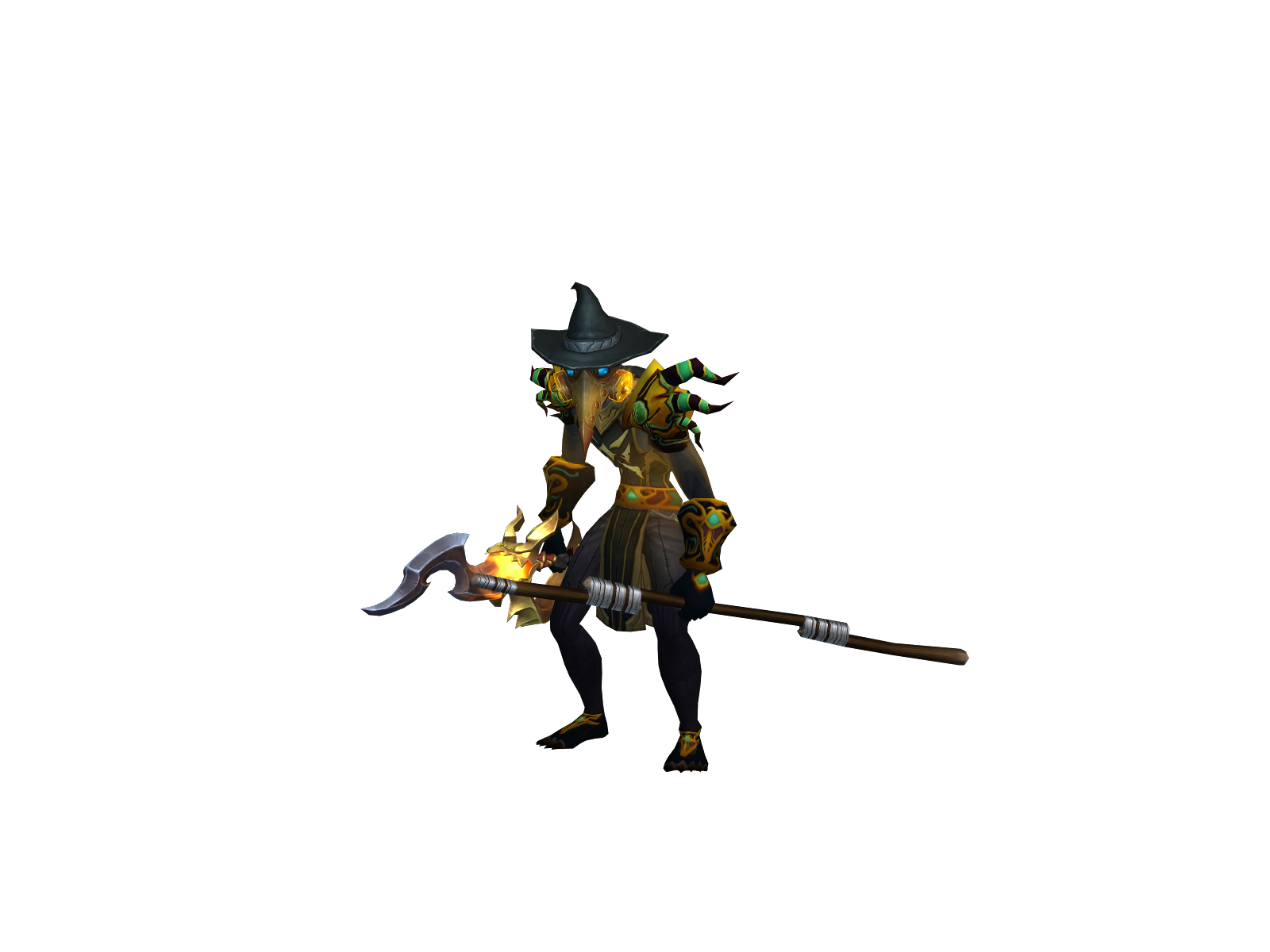 Frostituerad 3D character render