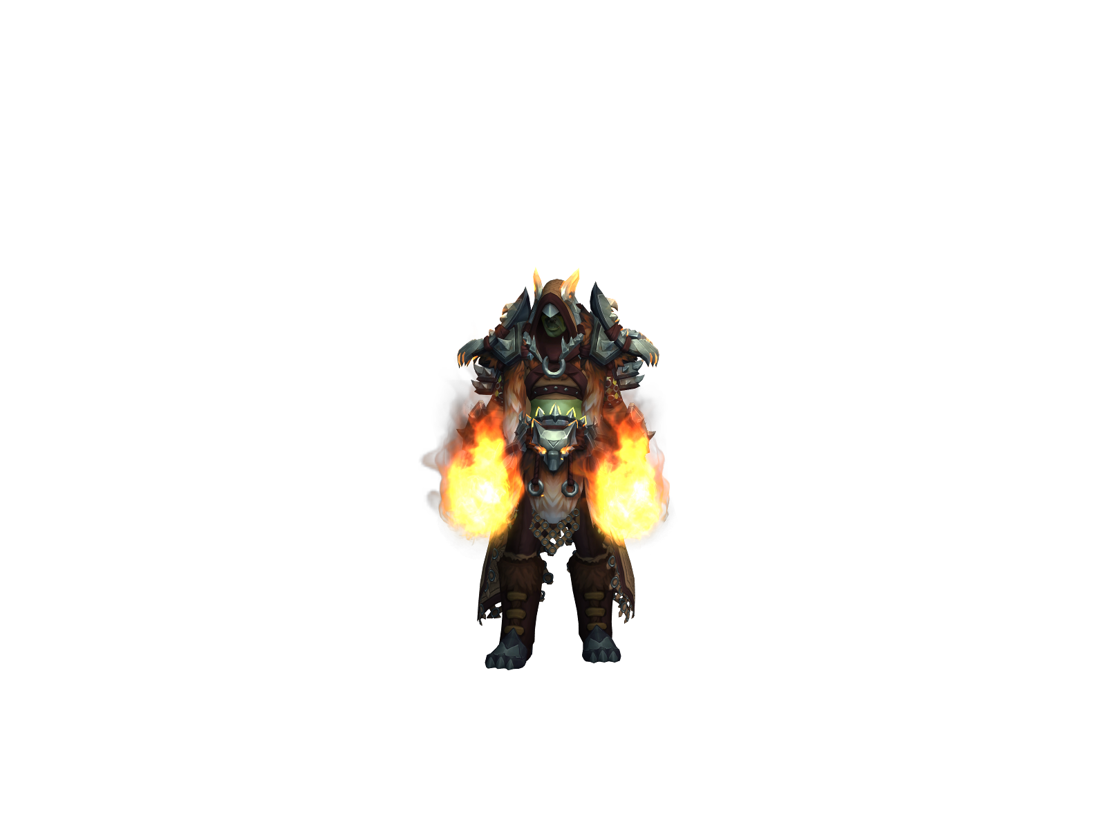 Kamehamehas 3D character render