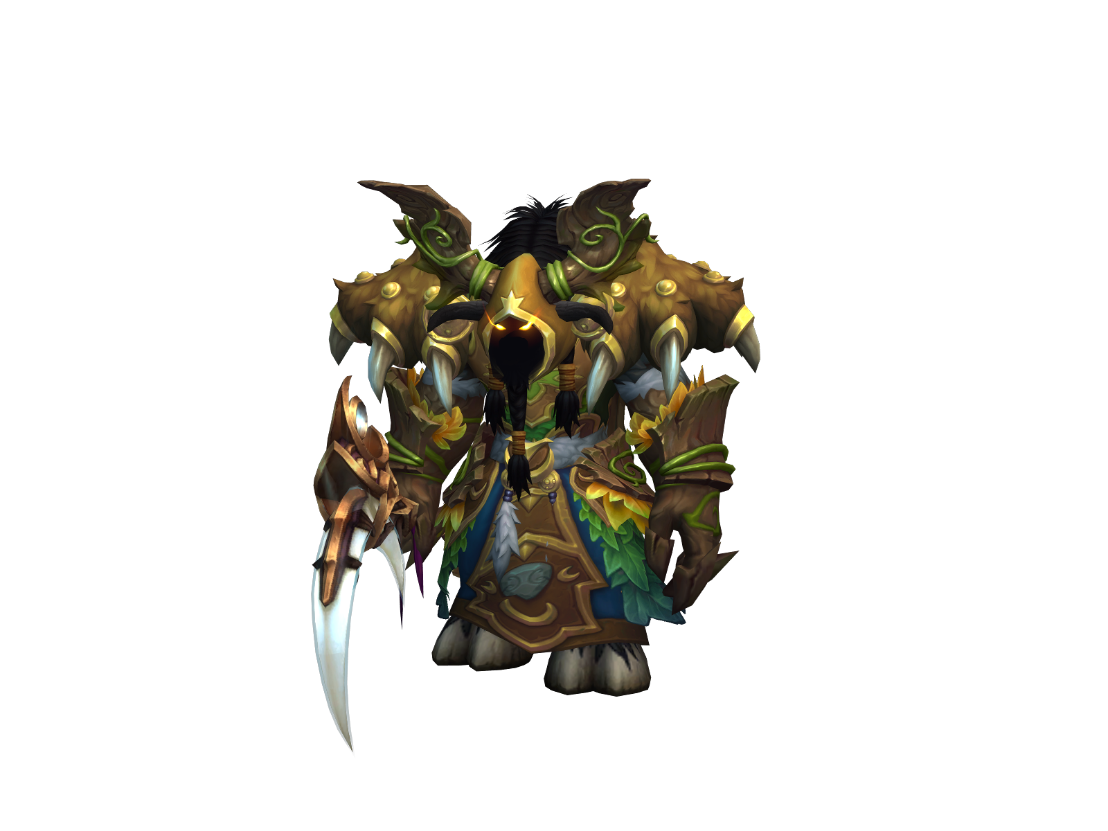Flowpowder 3D character render