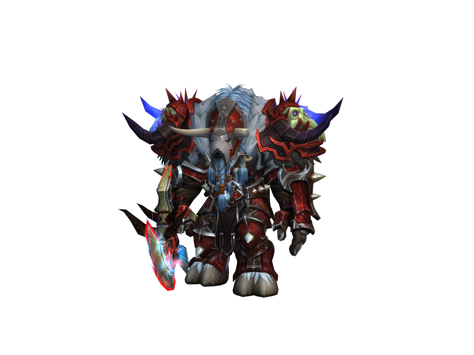 Zartharian 3D character render