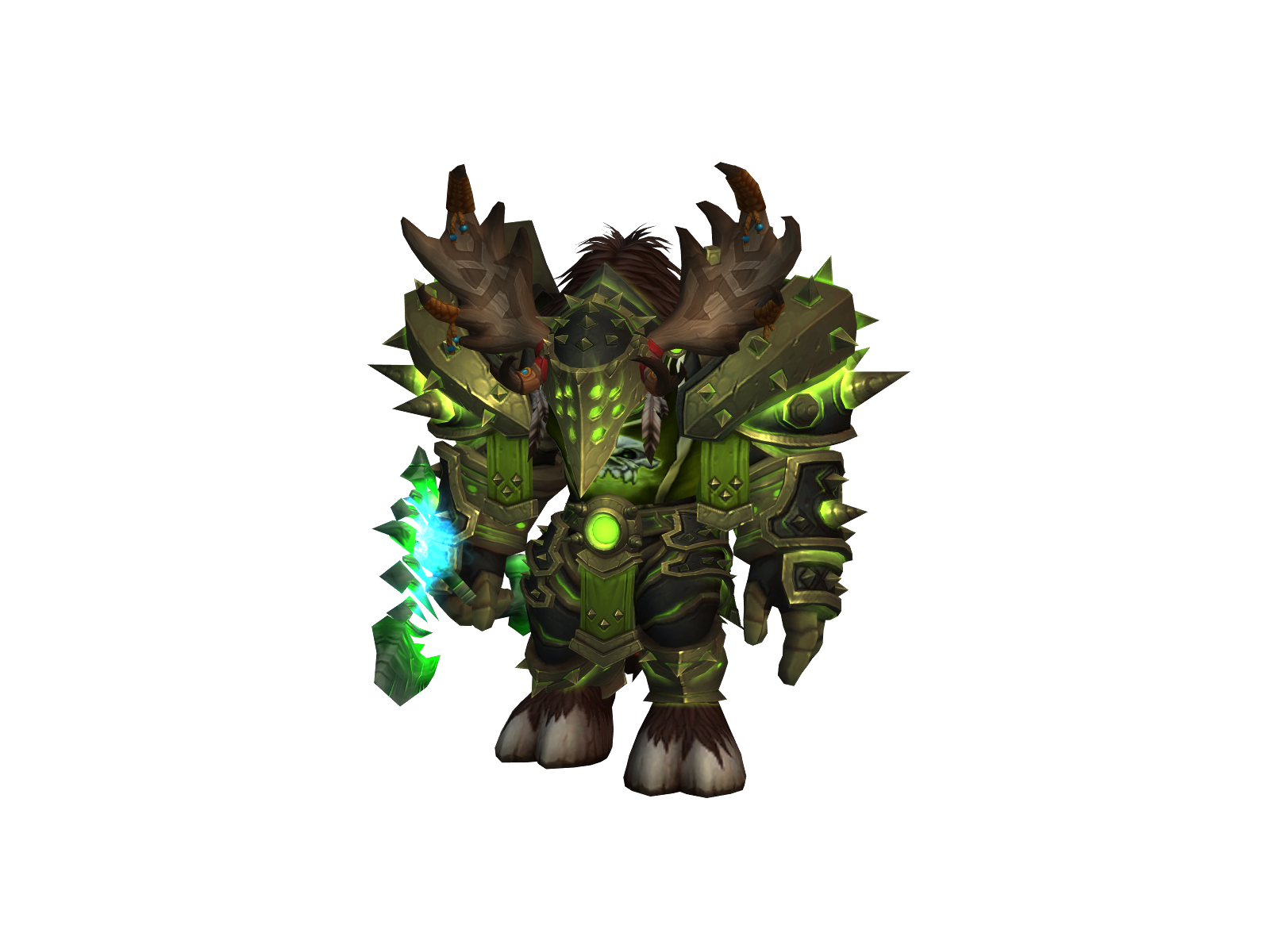 Mustawr 3D character render