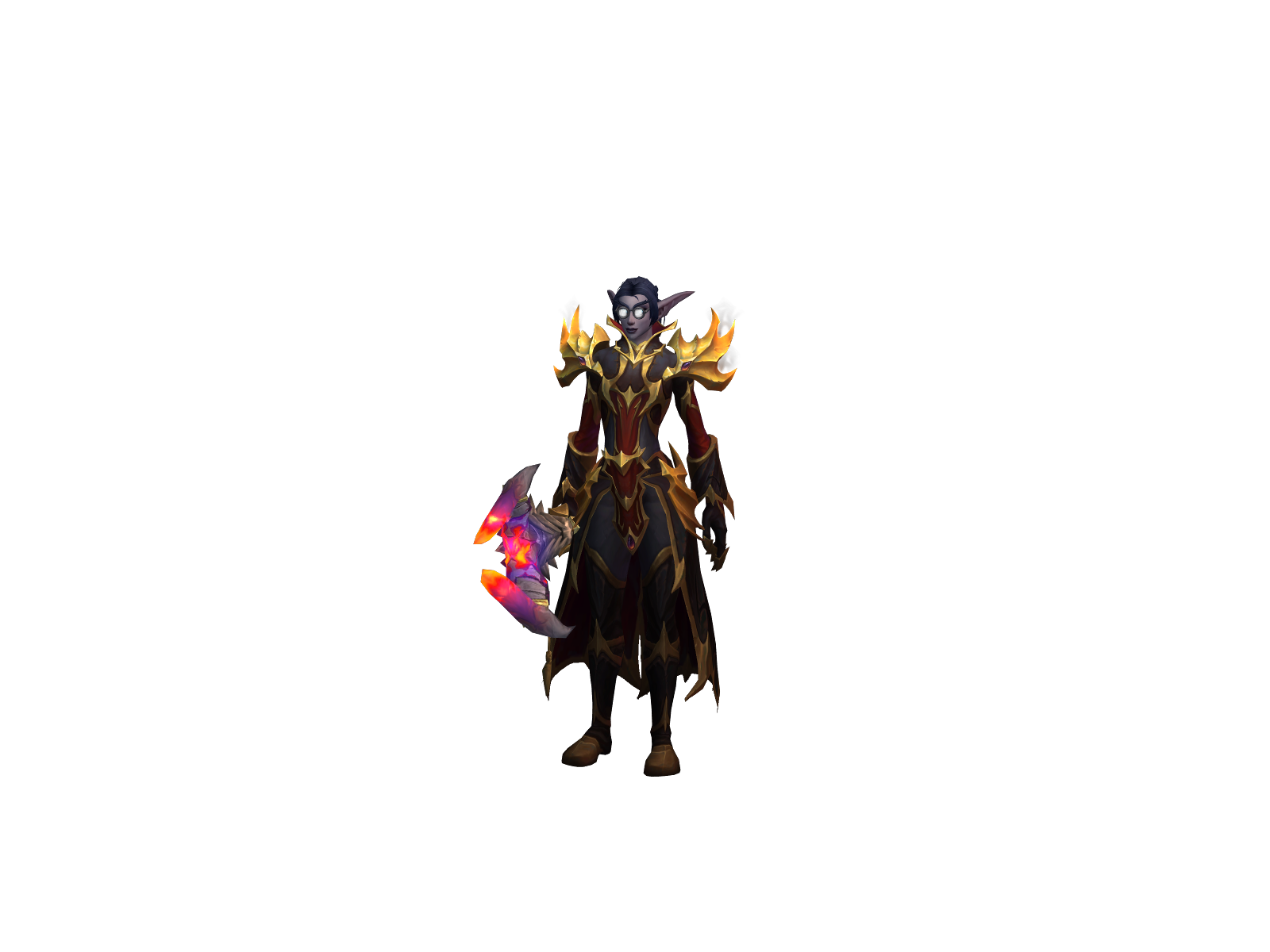 Glaasyr 3D character render
