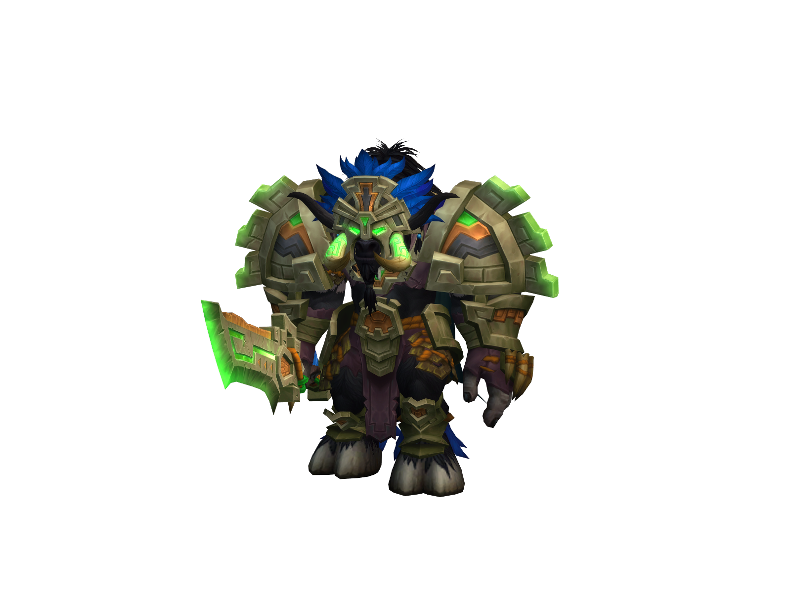 Izbrand 3D character render