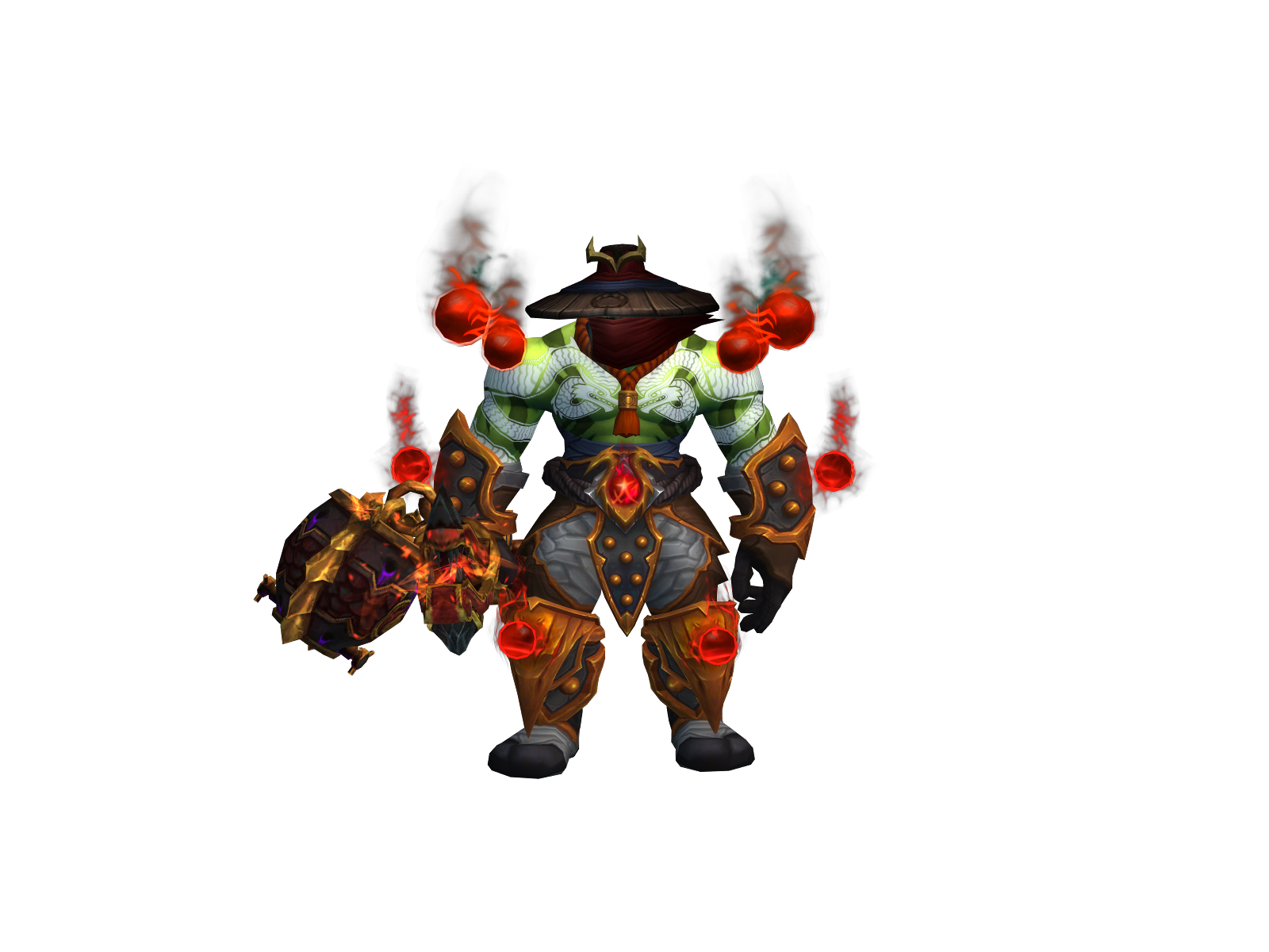 Buxanka 3D character render