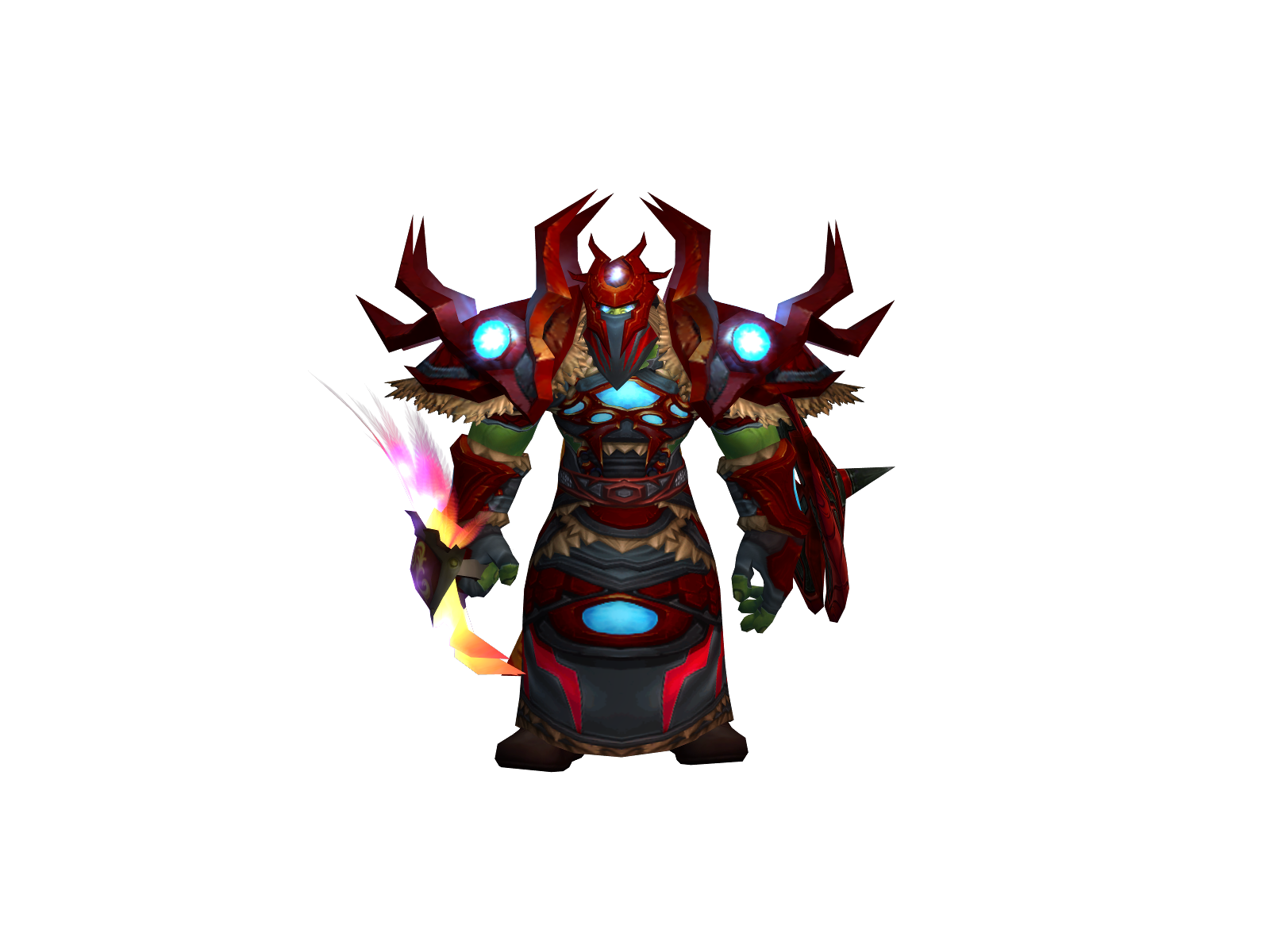 Rehgarr 3D character render
