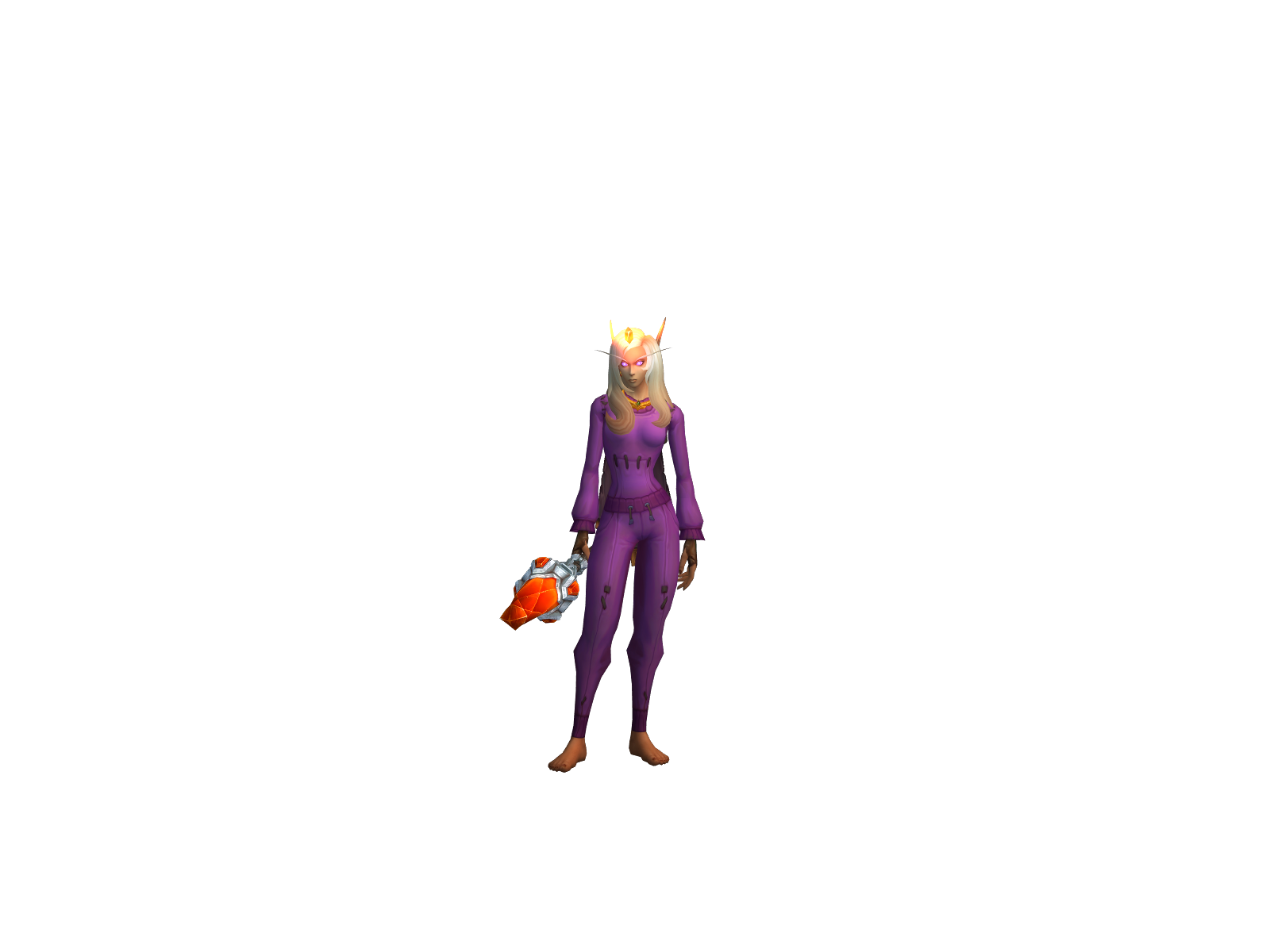 Cammi 3D character render