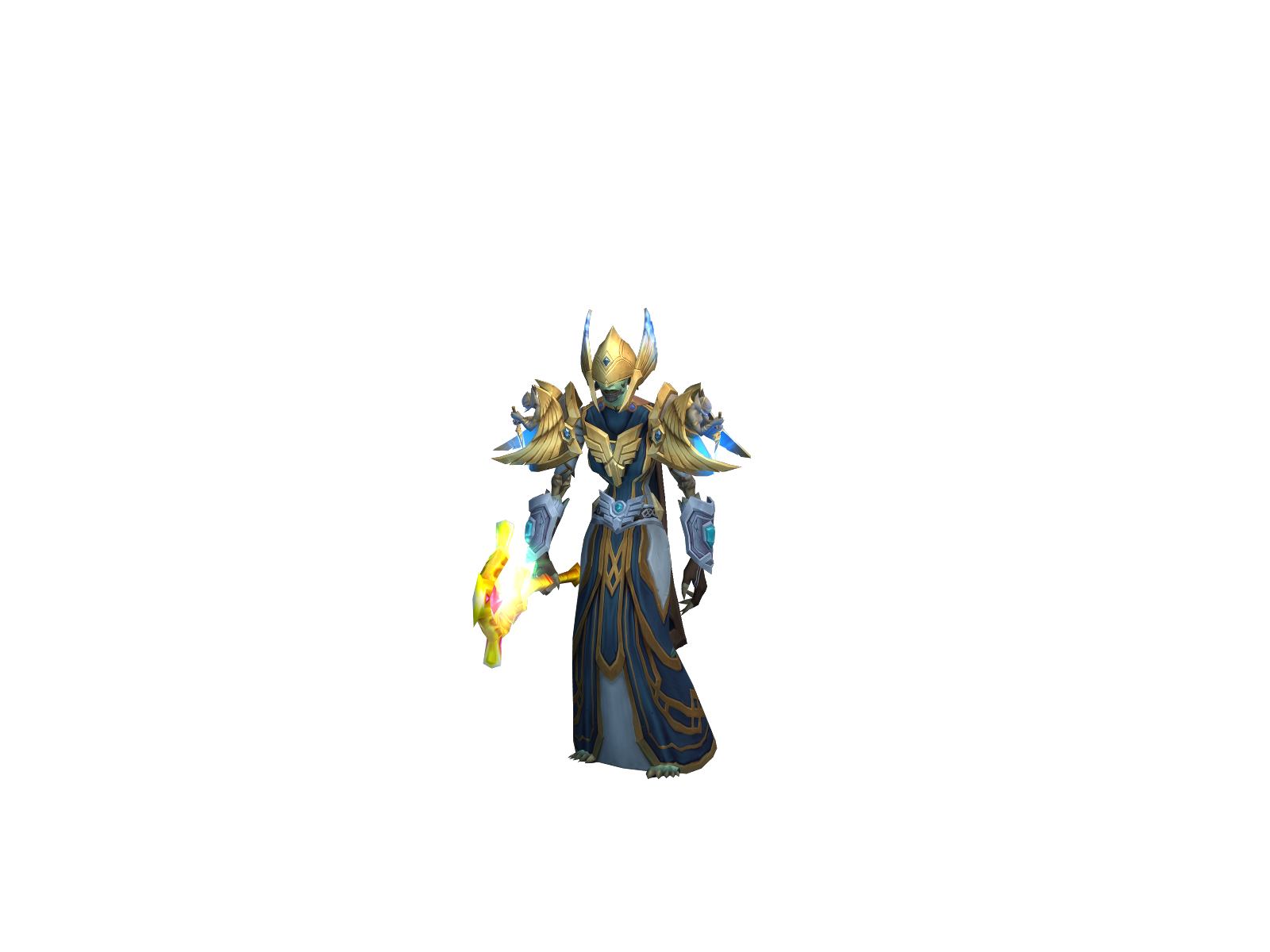 Nemesea 3D character render