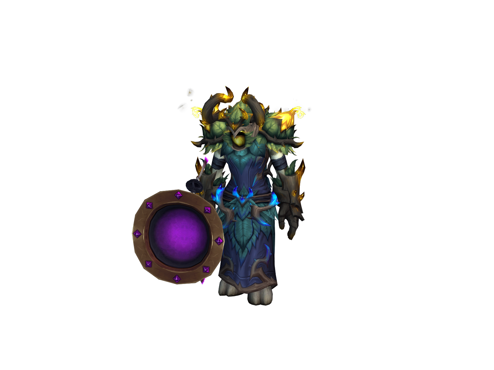 Pyxas 3D character render