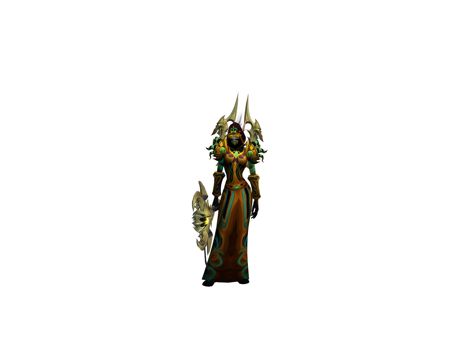 Elaithien 3D character render