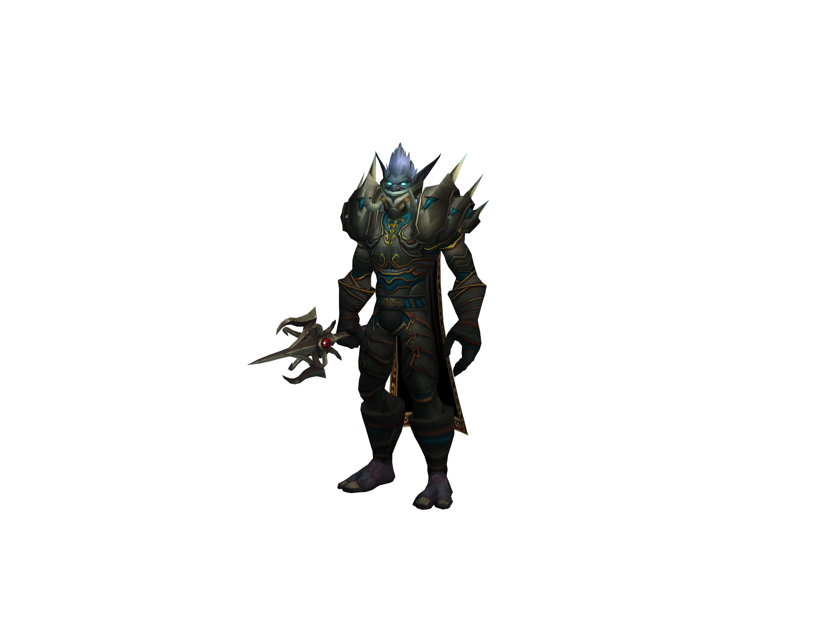 Purrbot 3D character render