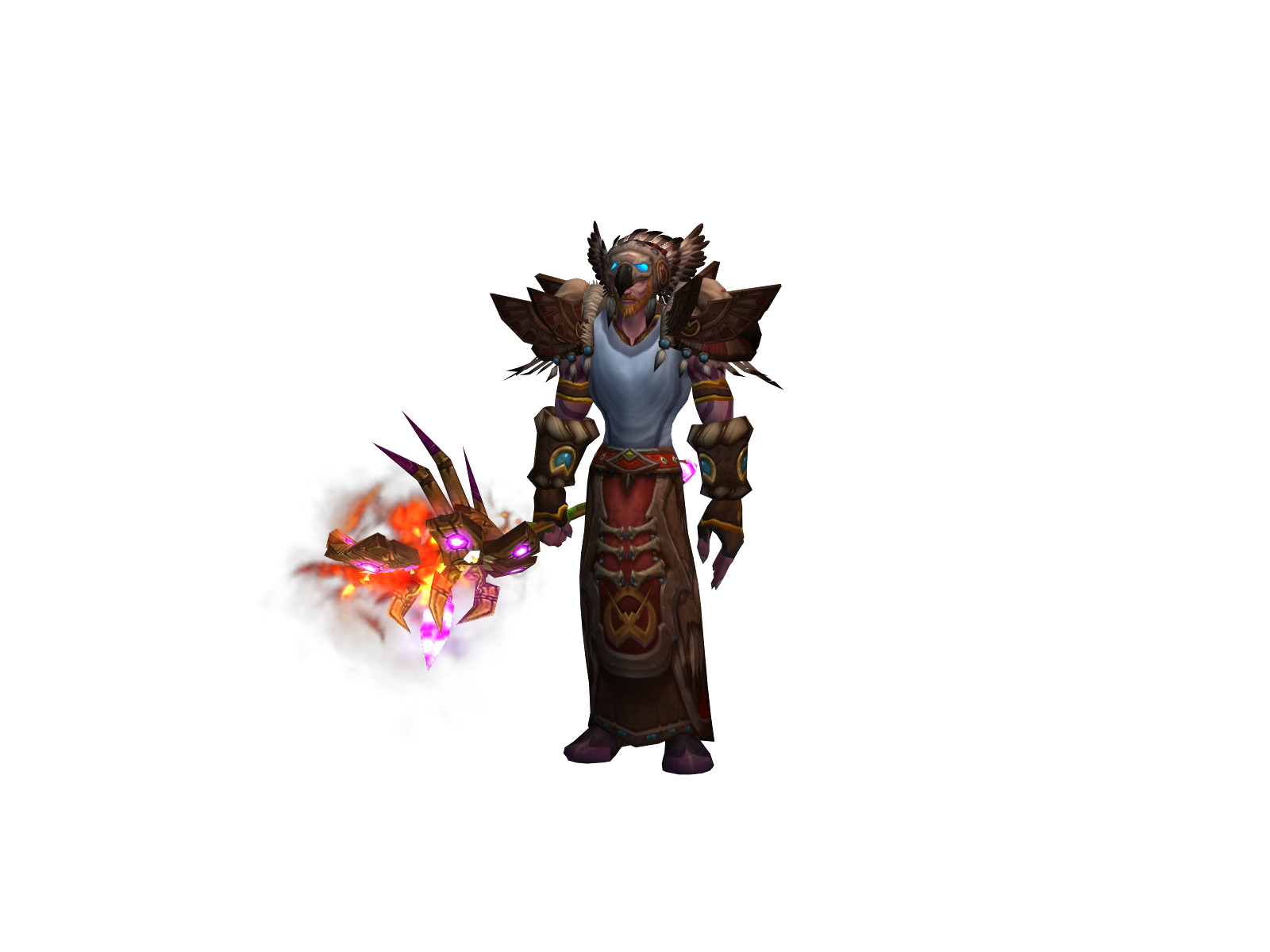 Bisamråttan 3D character render