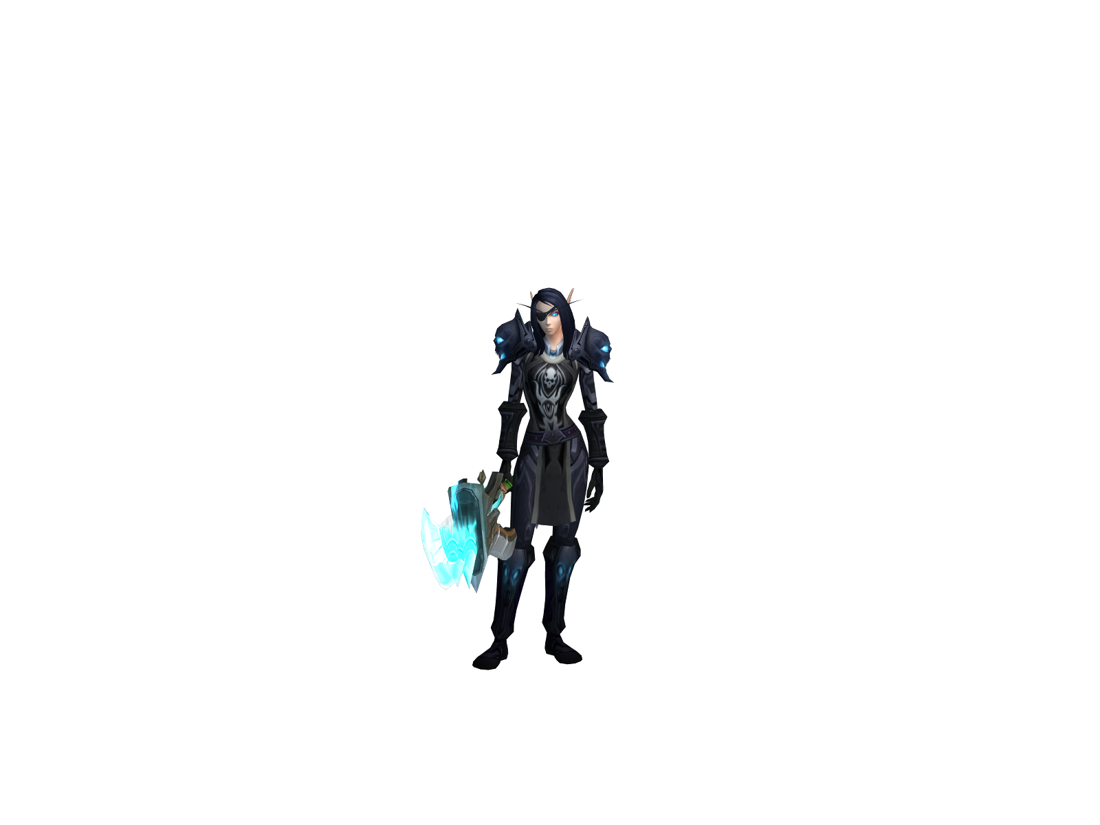 Zephale 3D character render