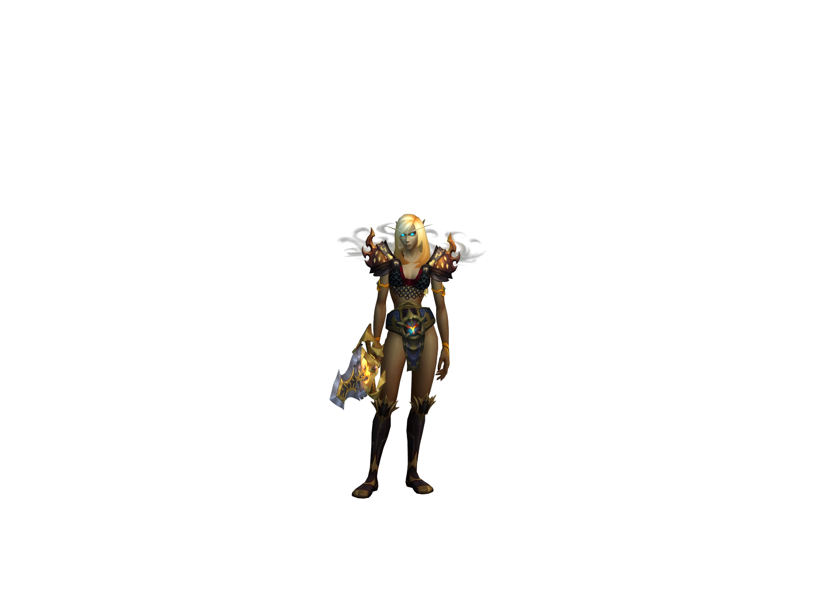 Najia 3D character render