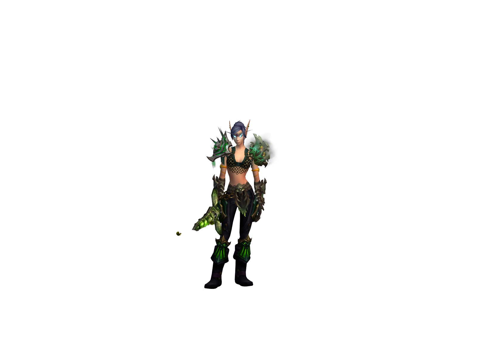 Wési 3D character render