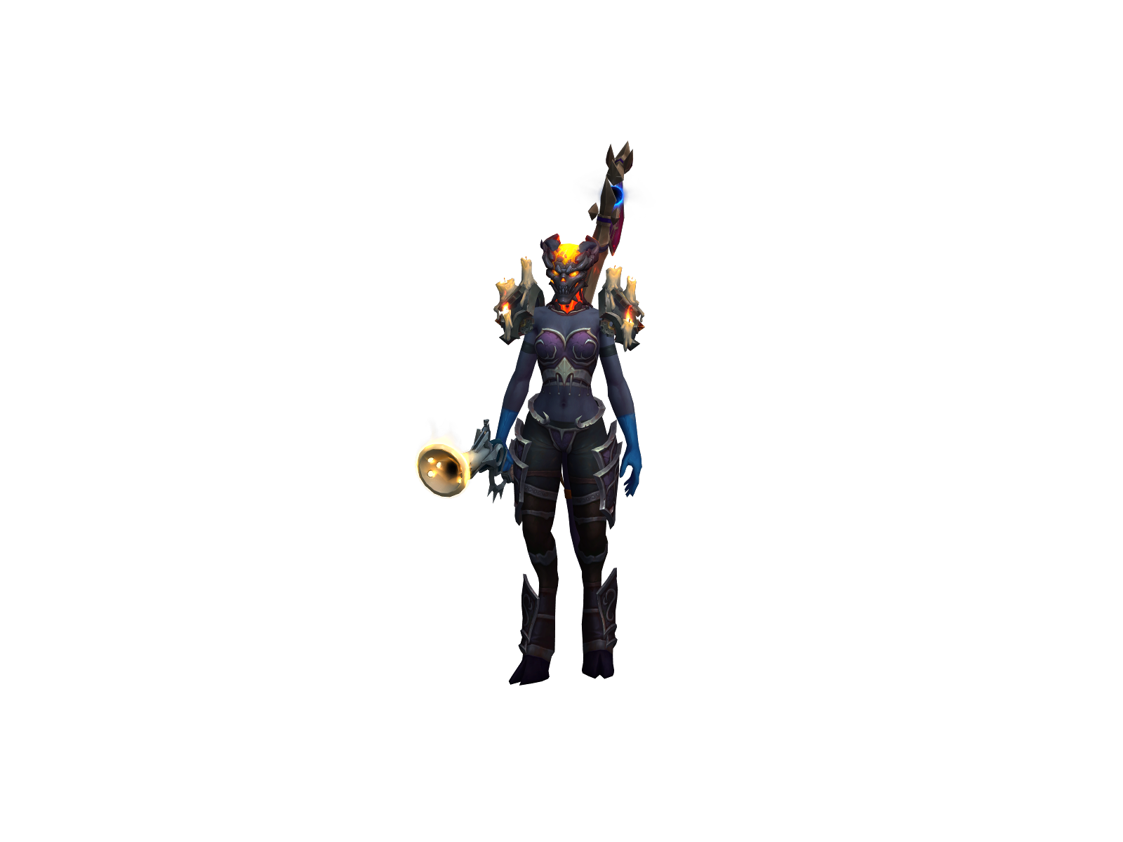 Whillie 3D character render