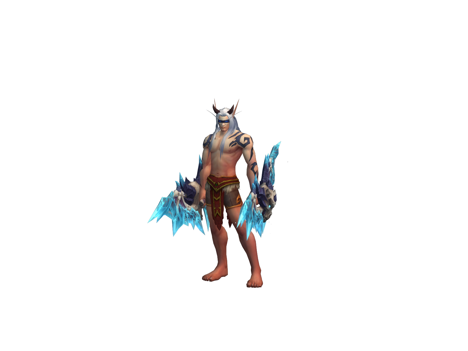 Illidarios 3D character render