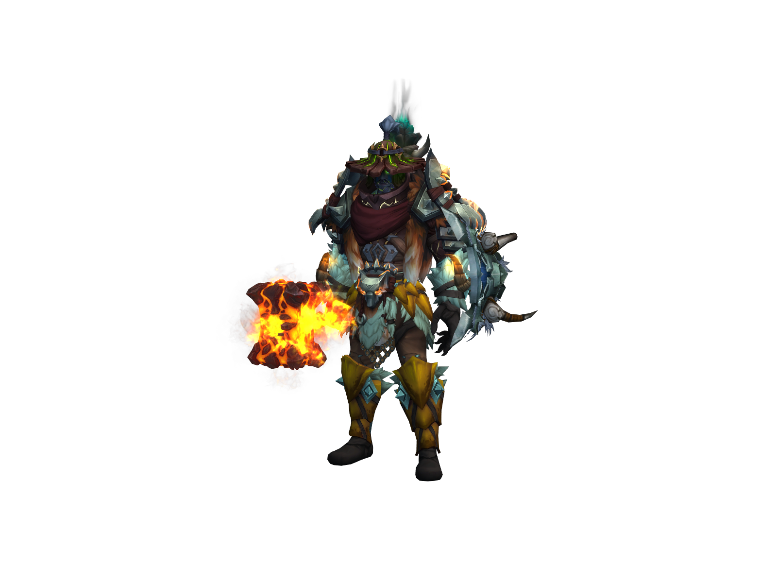 Nerkhan 3D character render