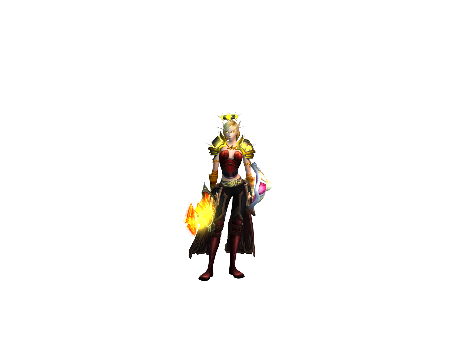 Rubybella 3D character render