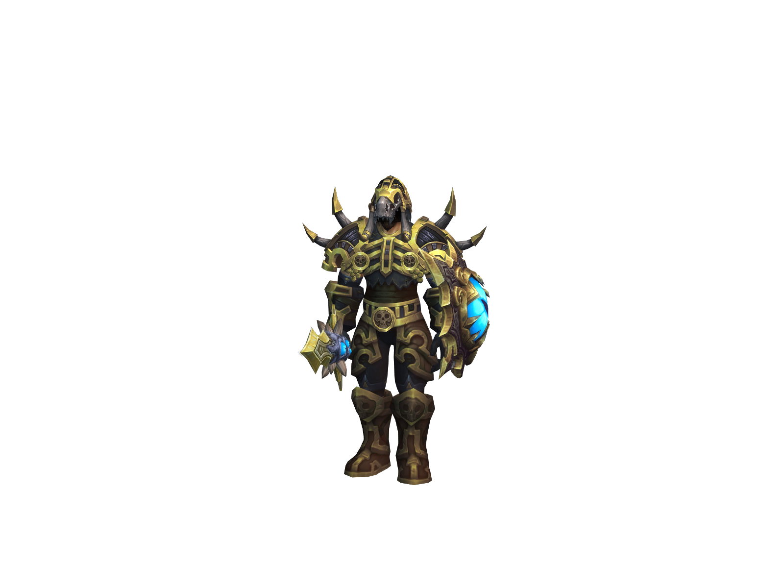 Gardéternel 3D character render