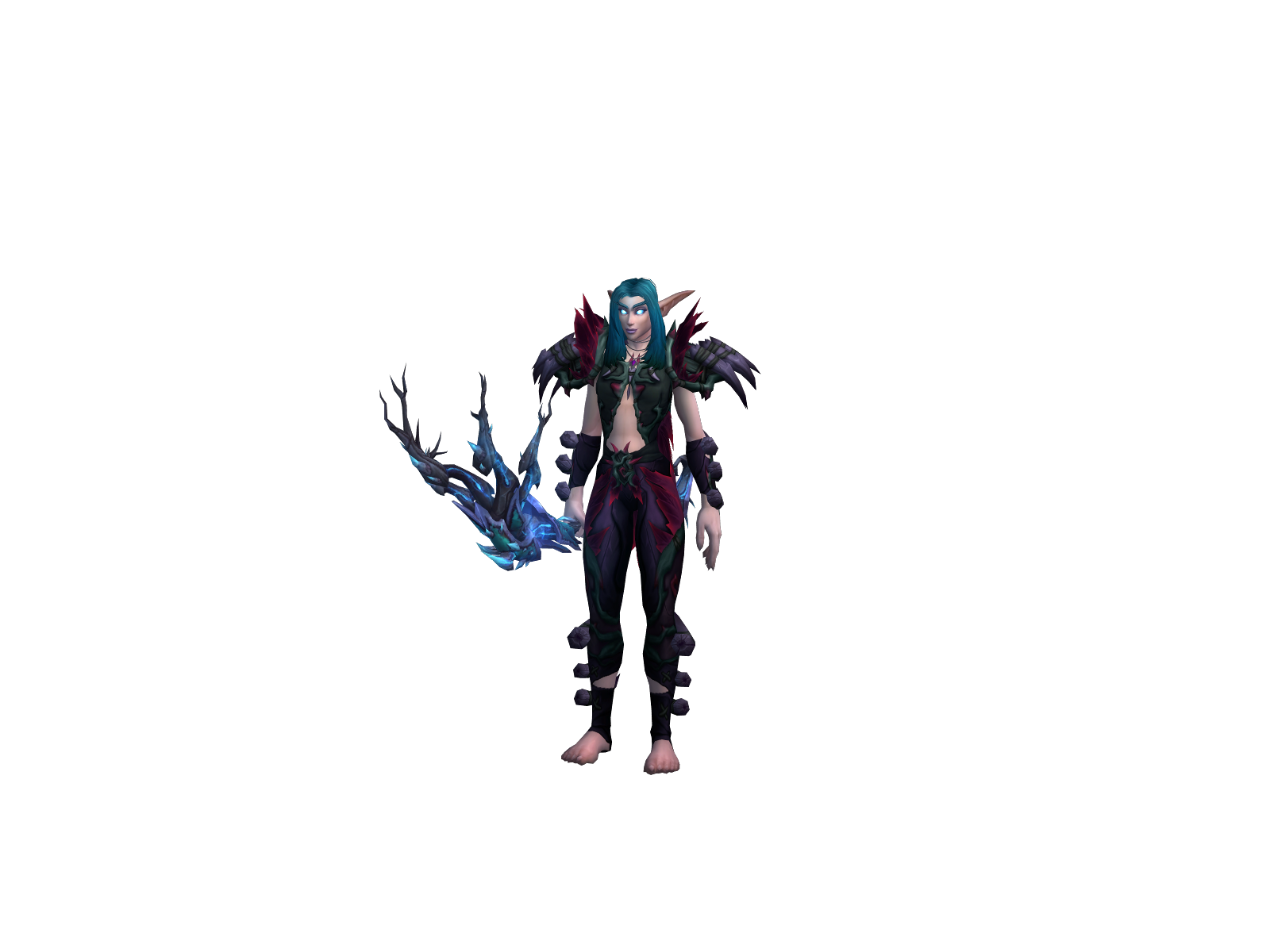 Elunae 3D character render