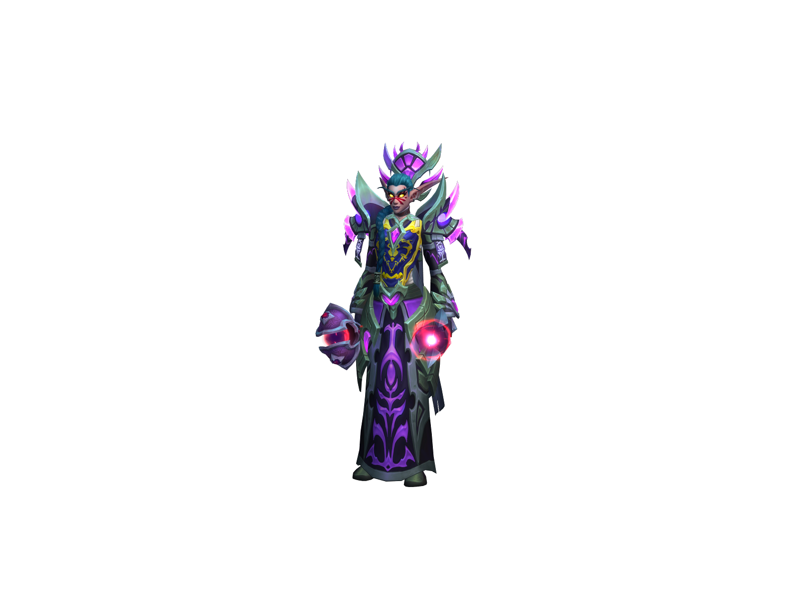 Rnineprime 3D character render